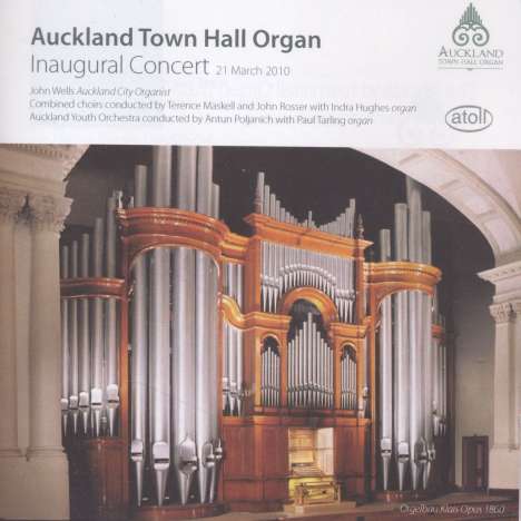 John Wells - Auckland Town Hall Organ, CD