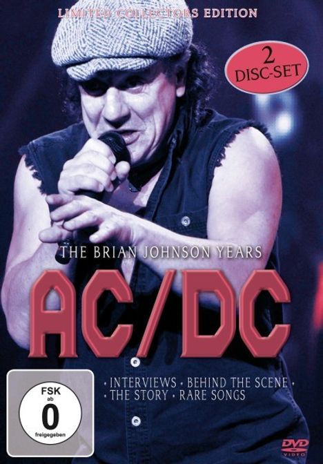 AC/DC: The Brian Johnson Years (Limited Collector's Edition), 1 DVD und 1 CD