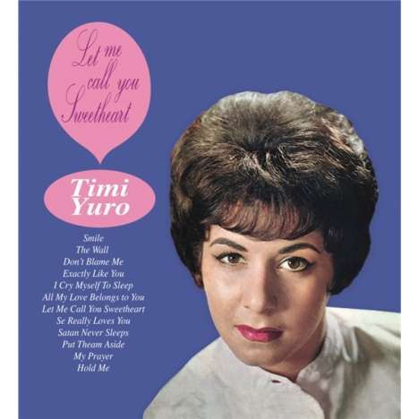 Timi Yuro: Let Me Call You Sweetheart, LP