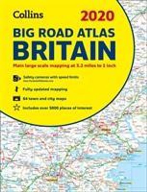 Collins Maps: Collins Big Road Atlas Britain 2020, Buch