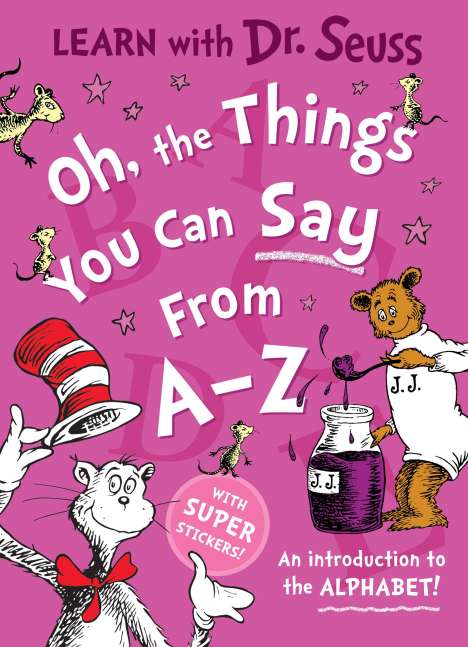 Seuss: Oh, The Things You Can Say From A-Z, Buch