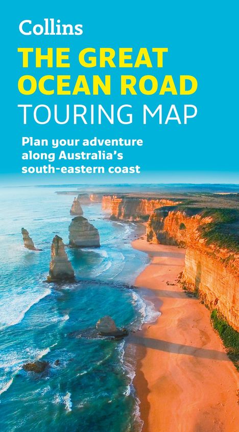 Collins Maps: Collins The Great Ocean Road Touring Map, Karten