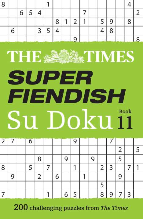 The Times Mind Games: The Times Super Fiendish Su Doku Book 11, Buch