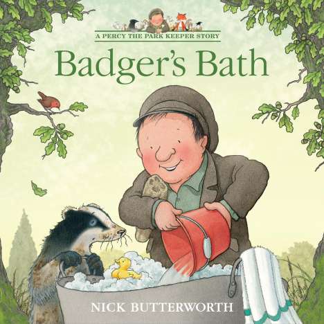 Nick Butterworth: Badger's Bath, Buch