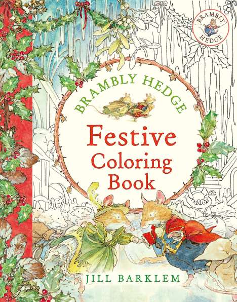 Jill Barklem: Brambly Hedge: Festive Coloring Book, Buch