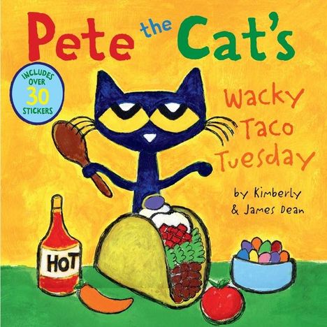 James Dean: Pete the Cat's Wacky Taco Tuesday, Buch