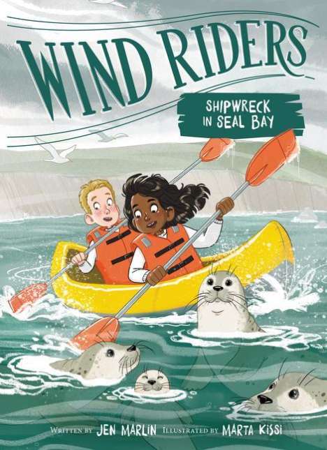 Jen Marlin: Wind Riders #3: Shipwreck in Seal Bay, Buch