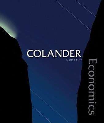 David C. Colander: Economics, Buch