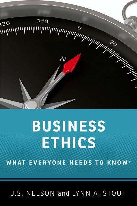 Nelson: Business Ethics: What Everyone Needs to Know, Buch