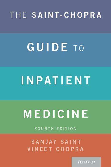 The Saint-Chopra Guide to Inpatient Medicine, Buch