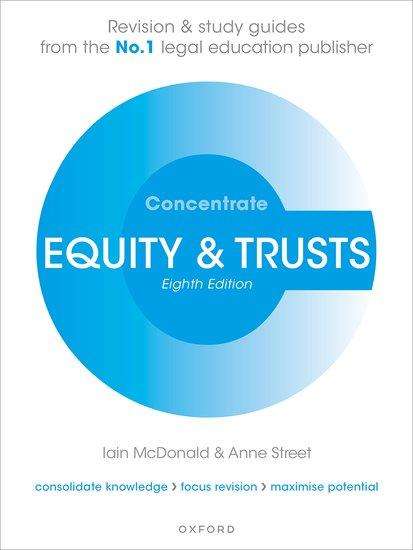 Anne Street: Equity and Trusts Concentrate, Buch