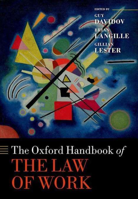 Guy Davidov: The Oxford Handbook of the Law of Work, Buch
