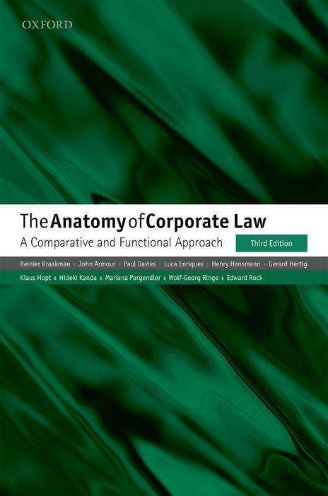 Reinier Kraakman: The Anatomy of Corporate Law, Buch