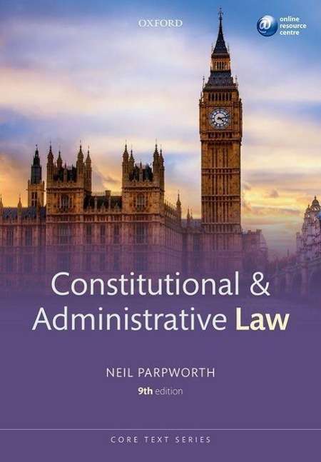 Neil Parpworth: Constitutional &amp; Administrative Law, Buch