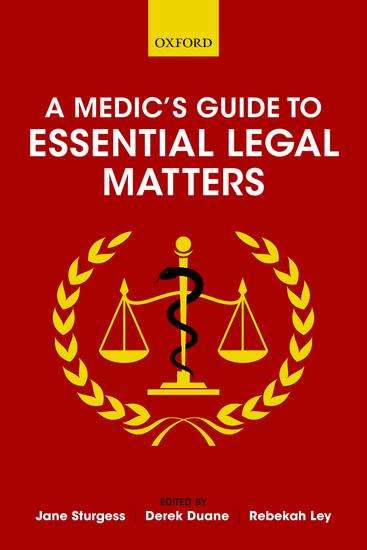 A Medic's Guide to Essential Legal Matters, Buch