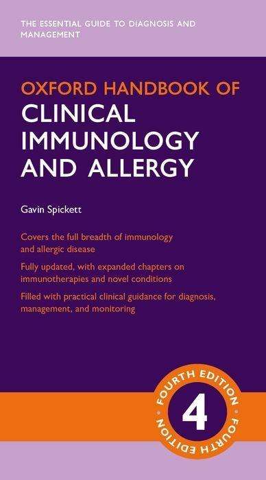 Gavin Spickett: Oxford Handbook of Clinical Immunology and Allergy, Buch