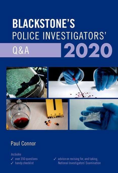 Paul Connor: Blackstone's Police Investigators' Q&A 2020, Buch