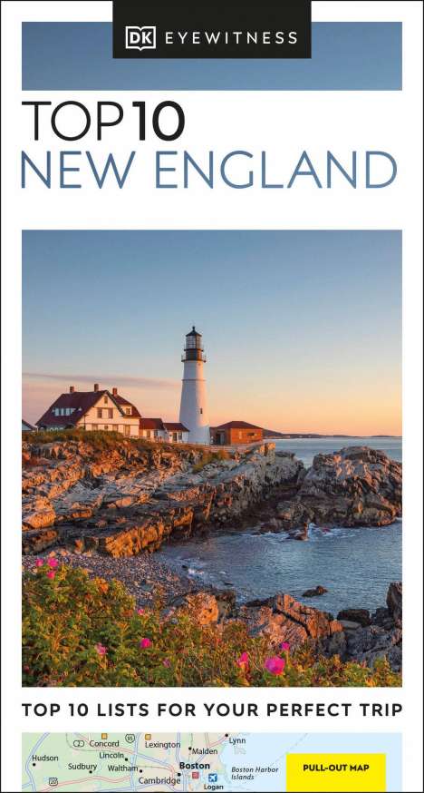 Dk Eyewitness: DK Eyewitness Top 10 New England, Buch