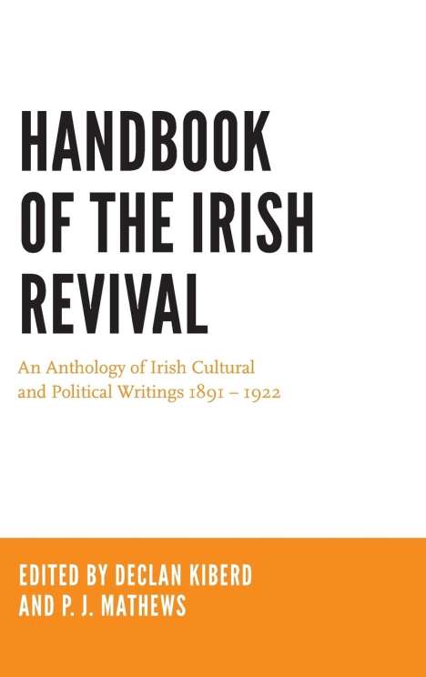 Declan Kiberd: Handbook of the Irish Revival, Buch
