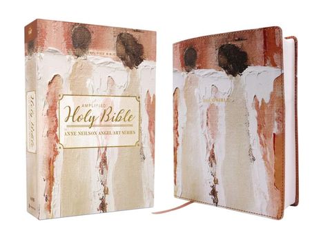 Zondervan: Amplified Holy Bible, Anne Neilson Angel Art Series, Leathersoft, Blush, Buch