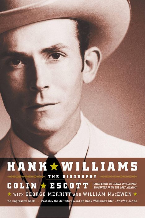 Colin Escott: Hank Williams, Buch