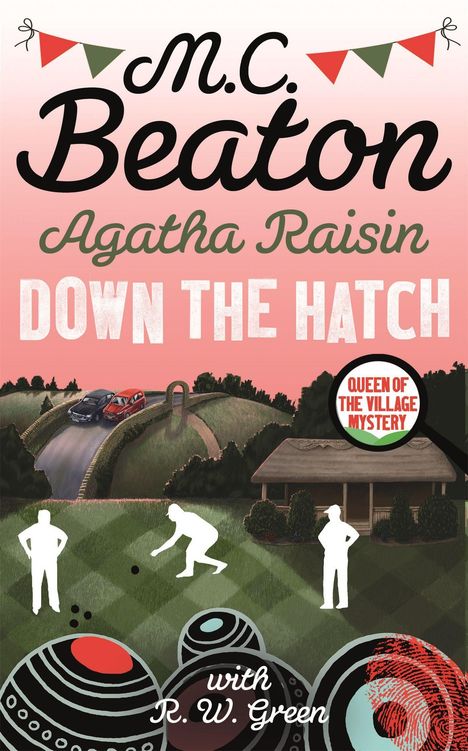 M. C. Beaton: Agatha Raisin in Down the Hatch, Buch