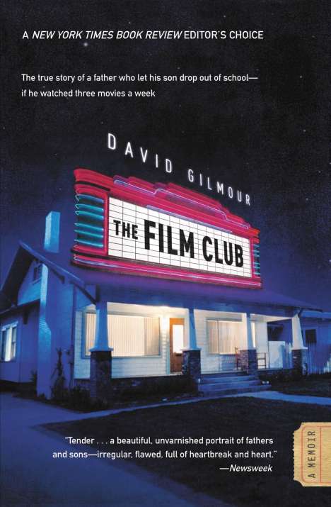 David Gilmour: The Film Club, Buch