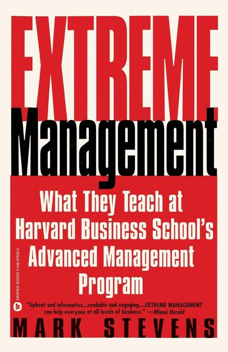Mark Stevens: Extreme Management, Buch
