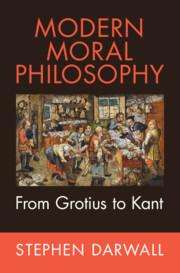 Stephen Darwall: Modern Moral Philosophy, Buch