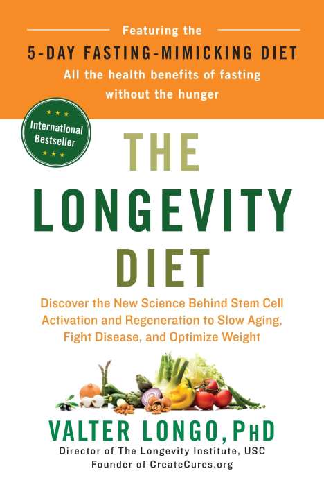 Valter Longo: The Longevity Diet, Buch