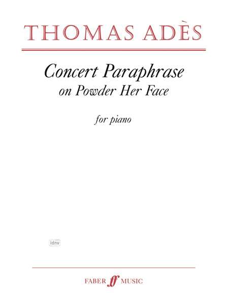 Concert Paraphrase on Powder Her Face, Buch