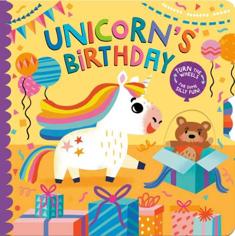 Lucy Golden: Unicorn's Birthday: Turn the Wheels for Some Silly Fun!, Buch