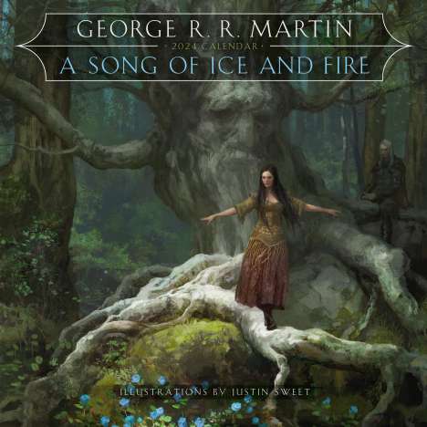 George R R Martin: A Song of Ice and Fire 2024 Calendar, Kalender