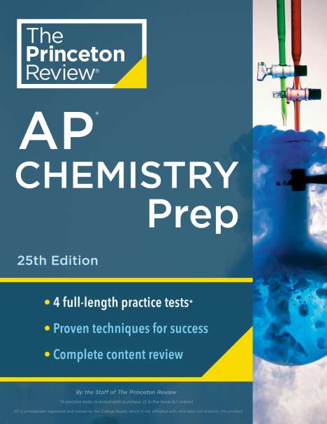 The Princeton Review: Princeton Review AP Chemistry Prep, 2024, Buch