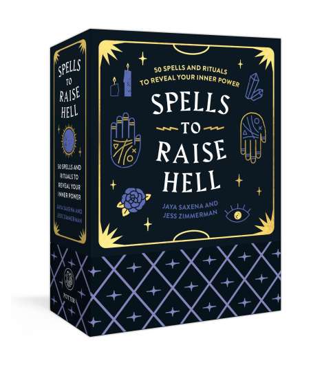 Jaya Saxena: Spells to Raise Hell Cards: 50 Spells and Rituals to Reveal Your Inner Power, Diverse