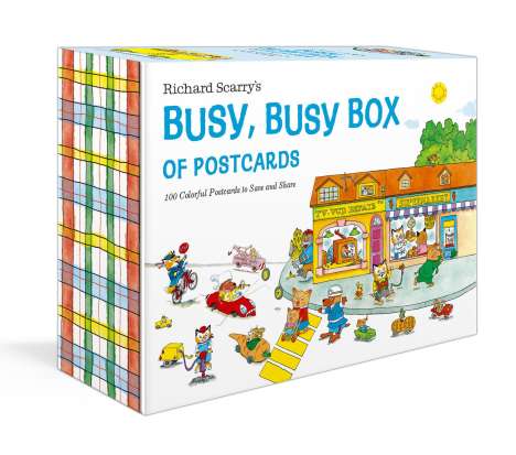 Richard Scarry: Richard Scarry's Busy, Busy Box of Postcards, Diverse