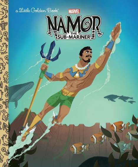 David Croatto: Namor the Sub-Mariner Little Golden Book (Marvel), Buch