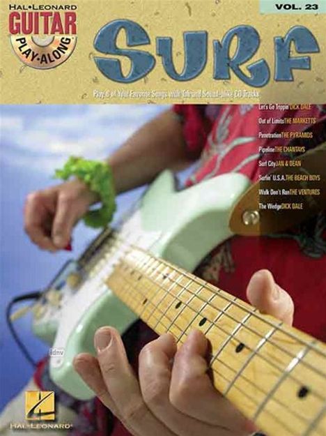 Guitar Play-Along Volume 23: Surf, Noten