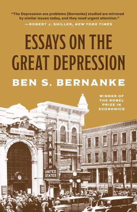 Ben S Bernanke: Essays on the Great Depression, Buch