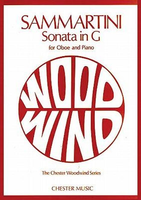 Sonata in G: For Oboe and Piano, Zubehör