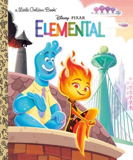 Golden Books: Disney/Pixar Elemental Little Golden Book (Disney/Pixar Elemental), Buch