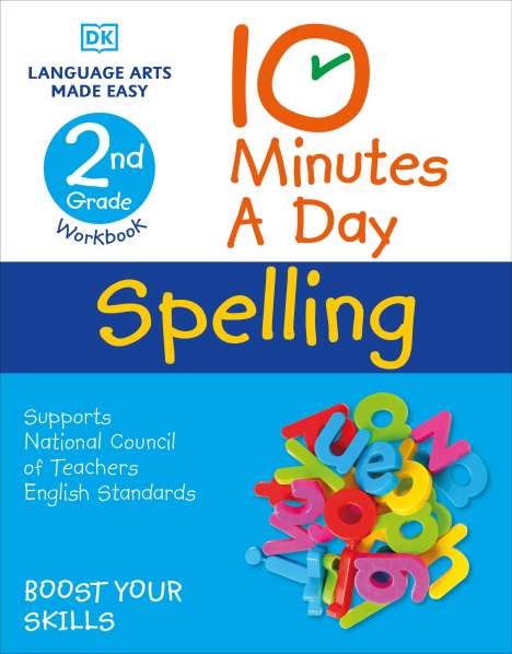 Carol Vorderman: 10 Minutes a Day Spelling, 2nd Grade, Buch
