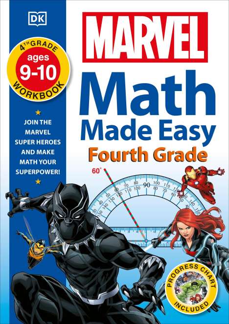 Dk: Marvel Math Made Easy 4th Grad, Buch