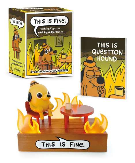 Kc Green: This Is Fine Talking Figurine, Buch