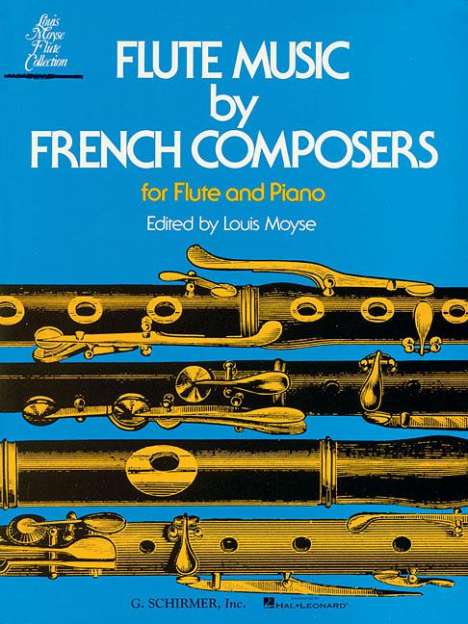 Flute Music by French Composers, Buch