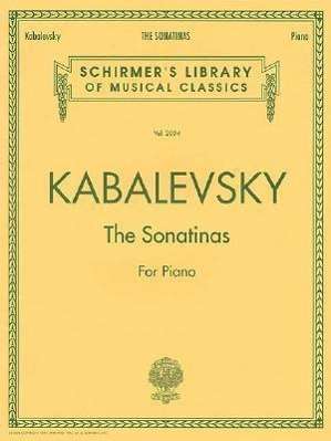 The Sonatinas: Schirmer Library of Classics Volume 2034 Piano Solo, Buch