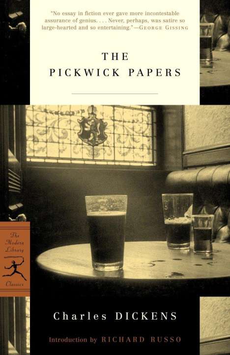 Charles Dickens: The Pickwick Papers, Buch