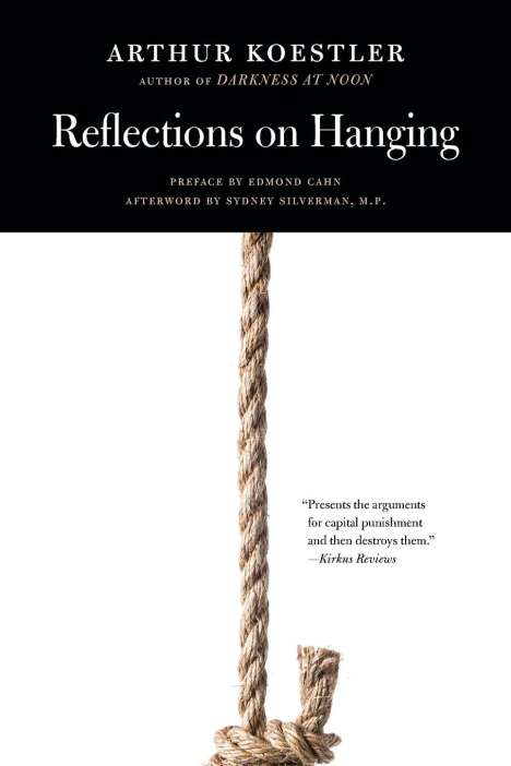Arthur Koestler: Reflections on Hanging, Buch