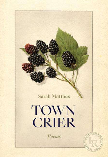 Sarah Matthes: Town Crier, Buch