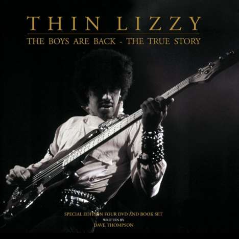 Thin Lizzy: The Boys Are Back: The True Story (4 DVD + Book), DVD